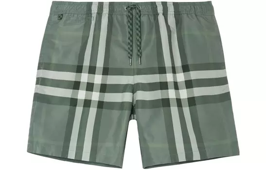 Шорты мужские Burberry, зеленый