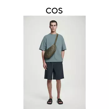 Шорты мужские Cos с эластичной резинкой на талии, темно-синий