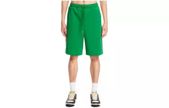 Шорты мужские Gucci, зеленый