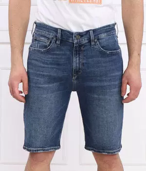 Шорты мужские Guess Jeans облегающего кроя классические, синий