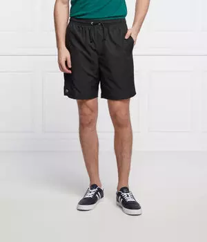 Шорты мужские Lacoste на кулиске, черный