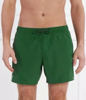 Шорты мужские Lacoste плавательные с логотипом, зеленый