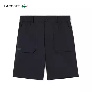 Шорты мужские летние Lacoste с карманами, темно-синий