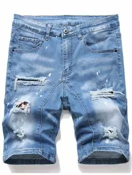 Шорты мужские Manfinity Homme джинсовые, светло-синий