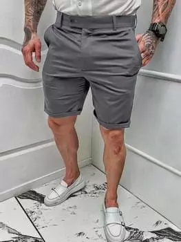 Шорты мужские Manfinity Homme с карманами, темно-серый