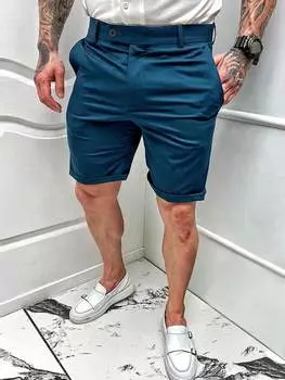 Шорты мужские Manfinity Homme с карманами, темно-синий