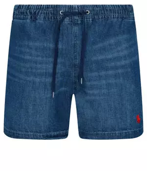 Шорты мужские Polo Ralph Lauren джинсовые короткие, синий