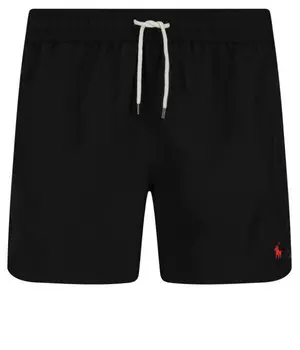 Шорты мужские Polo Ralph Lauren пляжные на кулиске, черный