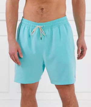 Шорты мужские Polo Ralph Lauren пляжные с карманом, голубой