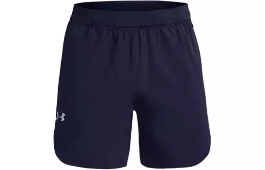 Шорты мужские повседневные эластичные студенческие синие Under Armour, синий