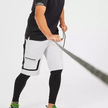 Шорты мужские водонепроницаемые 900 светло-серые TRIBORD