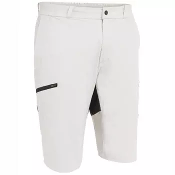 Шорты мужские водоотталкивающие прочные 500 светло-серые TRIBORD, светло-серый