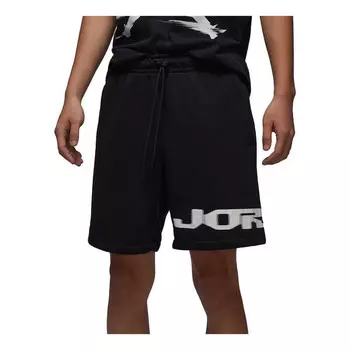Шорты mvp fleece shorts asia sizing 'black sail' Air Jordan, черный