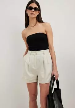 Шорты NA-KD, бежевый