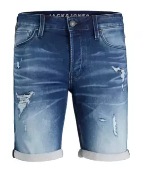 Шорты на молнии и пуговицах Jack & Jones, синий