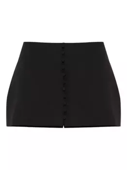 Шорты на пуговицах спереди Cult Gaia, черный