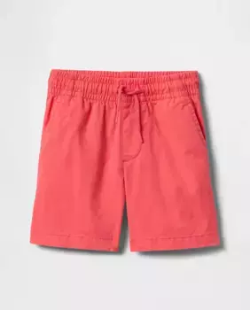 Шорты на шнуровке и резинке на талии Gap, коралловый