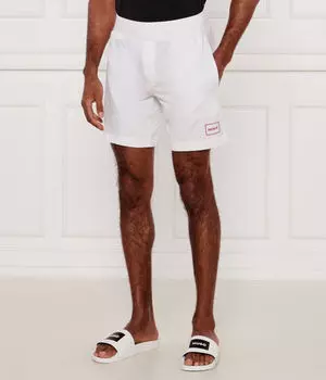Шорты на солнце Regular fit Hugo Bodywear, белый