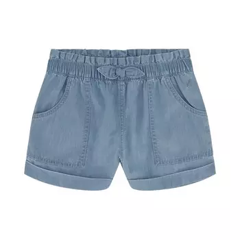 Шорты на талии Nautica Little Girls в бумажном пакете (4-6X), цвет Aqua Mist