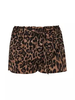 Шорты NAEMI Plus Size Shorts, коричневый