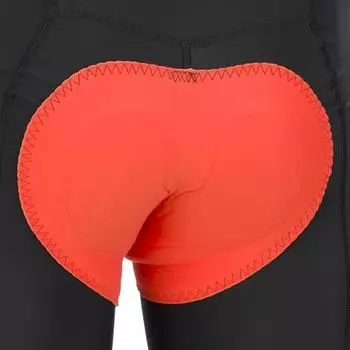 Шорты нагрудник FR-C Pro мужские Giordana, черный/красный