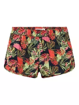 Шорты Name It "NKFVINAYA SHORTS FFFF NOOS", цвет Dark Sapphire Print:Tropical