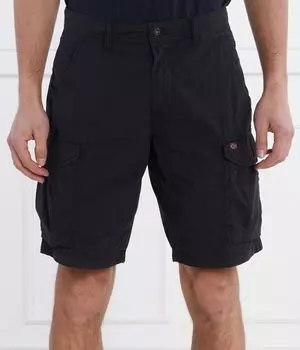 Шорты Napapijri хлопковые, черный