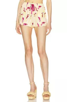Шорты Natalie Martin Tash Shorts, цвет Pisces Yellow Sunrise