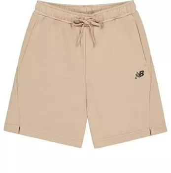 Шорты nb logo хлопок короткие New Balance, розовый