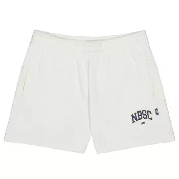 Шорты nbsc хлопок короткие New Balance, белый