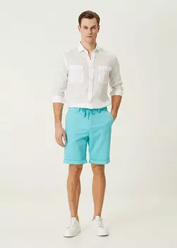 Шорты Network, бирюзовый