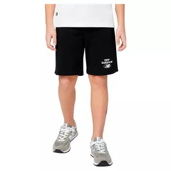 Шорты New Balance Essentials Reimagined French Terry, черный