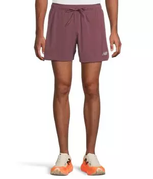 Шорты New Balance RC Short 5", цвет Faded Plum