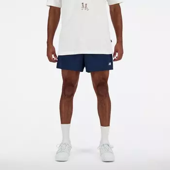Шорты new balance Regular Pants Essentials, темно-синий