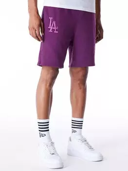 Шорты New Era LEAGUE ESSNTLS SHORTS LOSDOD, фиолетовый