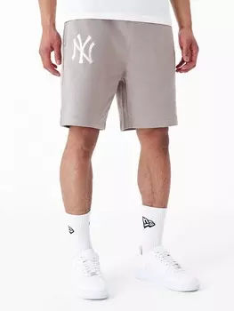Шорты New Era LEAGUE ESSNTLS SHORTS NEYYAN, бежевый