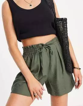 Шорты New Look цвета хаки