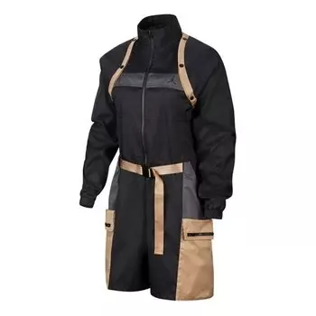 Шорты next utility capsule long sleeve shorts black Air Jordan, черный