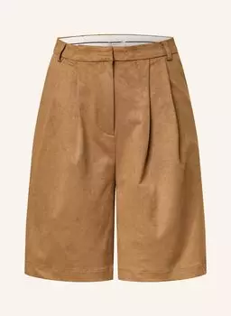 Шорты Nika из искусственной кожи Neo Noir, коричневый
