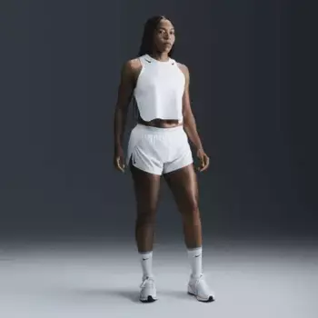 Шорты Nike AeroSwift, белый/черный