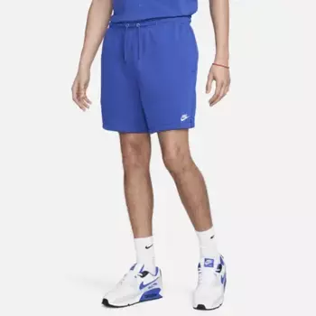 Шорты Nike Club, цвет Game Royal/Game Royal/White