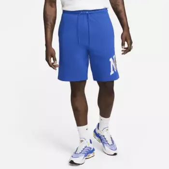 Шорты Nike Club, цвет Game Royal/Safety Orange