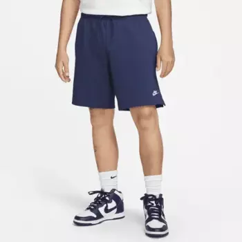 Шорты Nike Club, цвет Midnight Navy/White