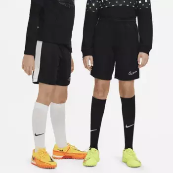Шорты Nike Dri-FIT Academy23 Kids' Soccer Shorts, цвет Black/White/Black/White
