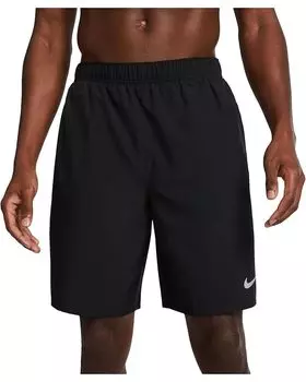 Шорты Nike Dri-FIT Challenger 9" Unlined Shorts, цвет Black/Black/Black/Reflective Silver