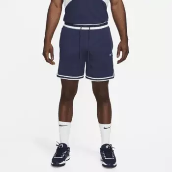 Шорты Nike Dri-FIT DNA, цвет Midnight Navy/White