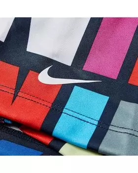 Шорты Nike DriFit One Bike Shorts, цвет Obsidian/Obsidian/White