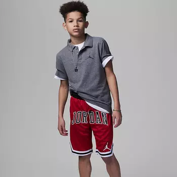 Шорты Nike Jordan Retro Basketball Mesh, красный