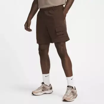 Шорты Nike Life, цвет Baroque Brown/Baroque Brown