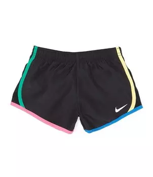 Шорты Nike Little Girls 2T-6X Tempo, черный